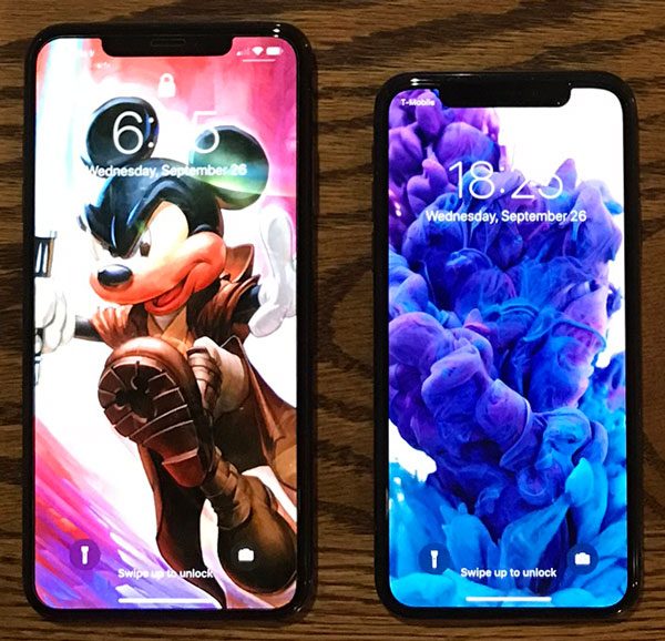 iPhoneXsMax comparison