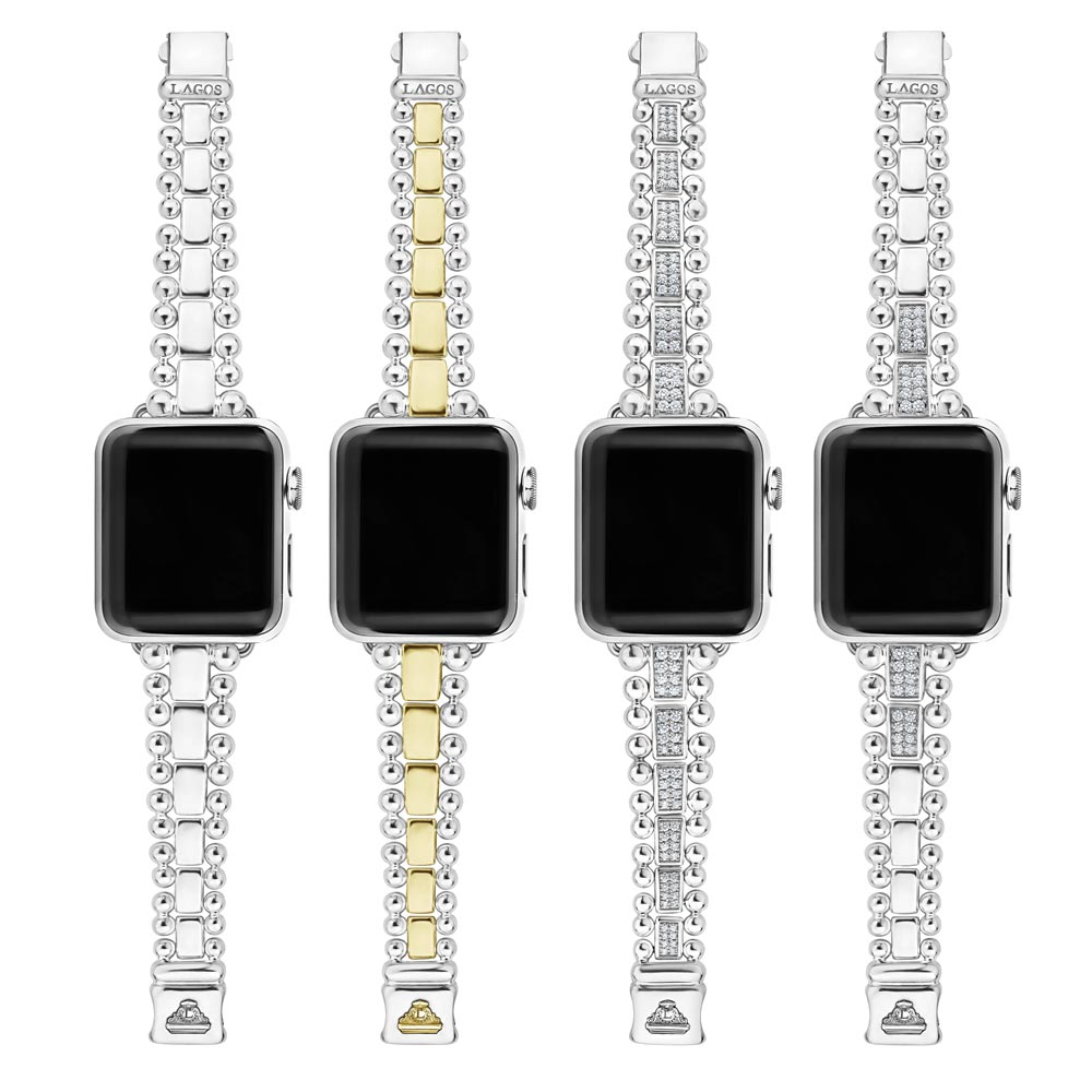 LAGOS Smart Caviar Apple Watch Bracelet, 42mm-49mm | Neiman Marcus