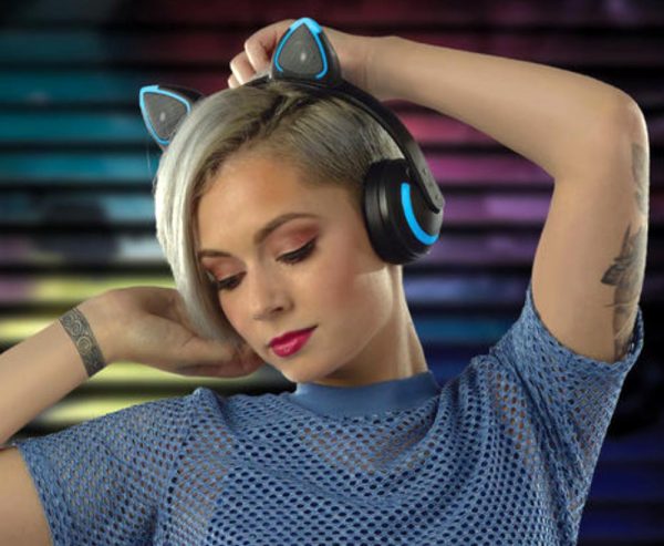 wireless cat ear headphones 3