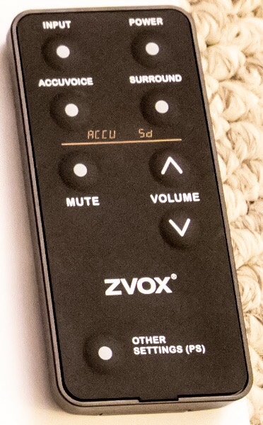 Zvox AccuVoice AV203 SoundBar TV Speaker with Hearing Aid Technology