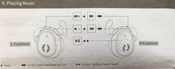 Phiaton Earbuds 9