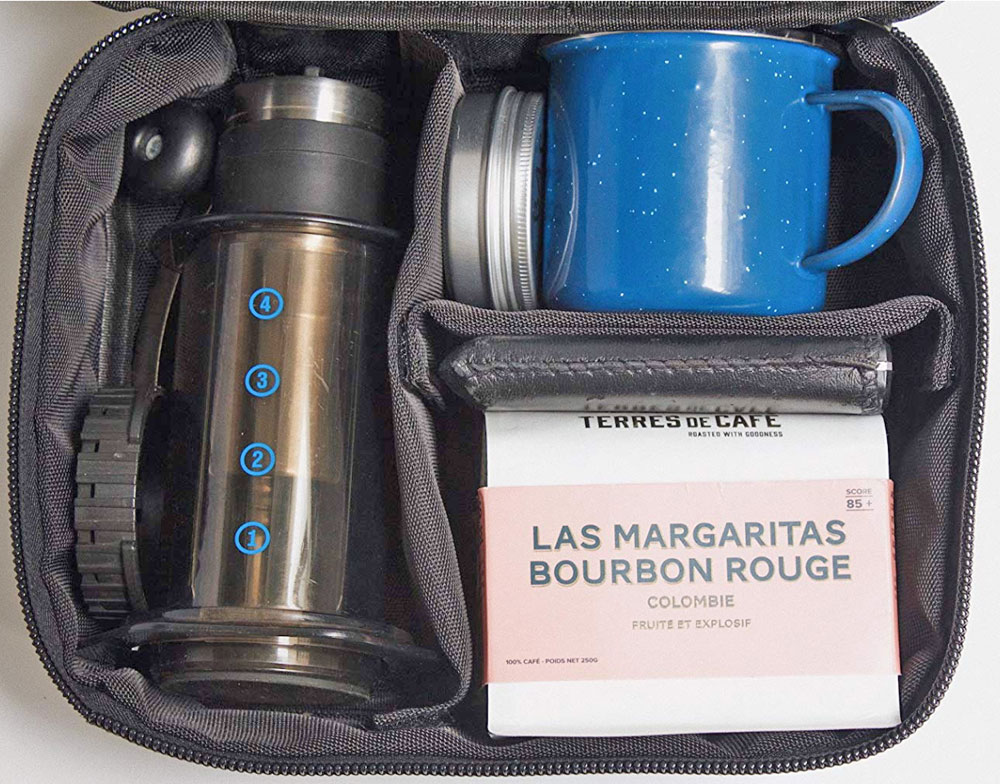 aeropress with travel bag