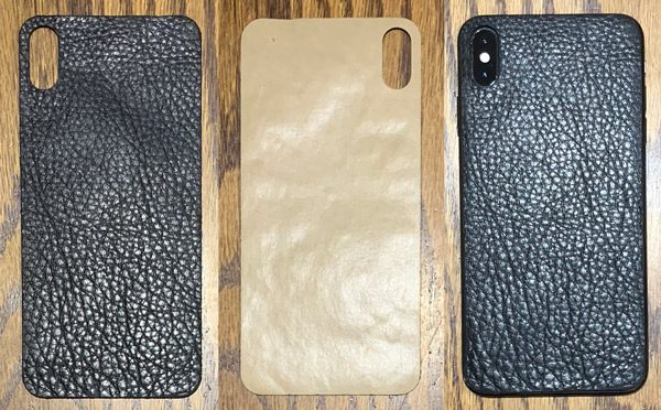 Jamie Clawson leather iPhone Xs Max skin review - The Gadgeteer