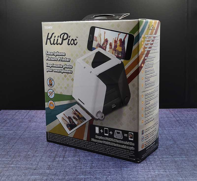 KiiPix Portable Portable Printer & Photo Scanner Compatible with FUJIFILM  Instax Mini Film, Pink