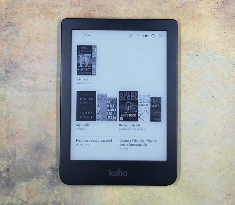 Kobo Clara HD eBook reader review - The Gadgeteer
