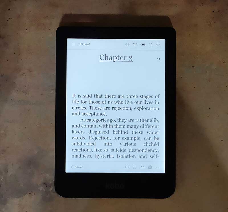 Kobo Clara HD eBook reader review - The Gadgeteer