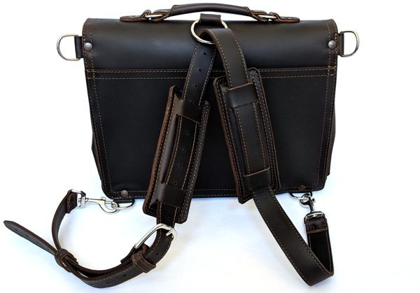 saddleback slim laptop briefcase 14