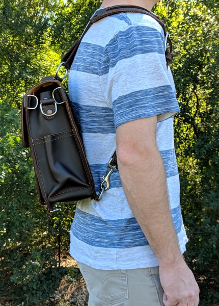 Saddleback Leather Slim Laptop Briefcase review - The Gadgeteer