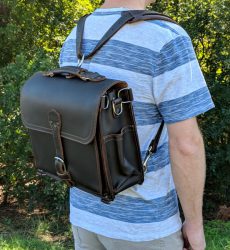 saddleback slim laptop briefcase 22a