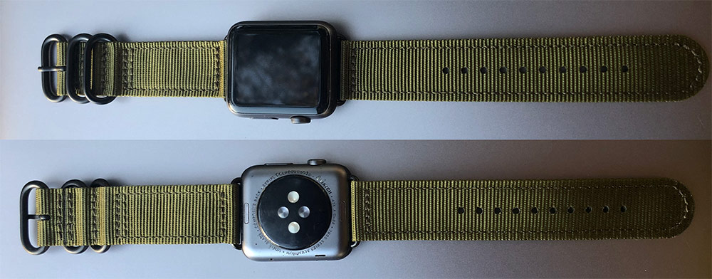 Nylon Band and Perforated Apple Watch Leather Band review – Monowear