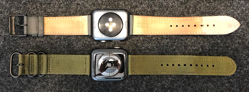 Nylon Band and Perforated Apple Watch Leather Band review – Monowear