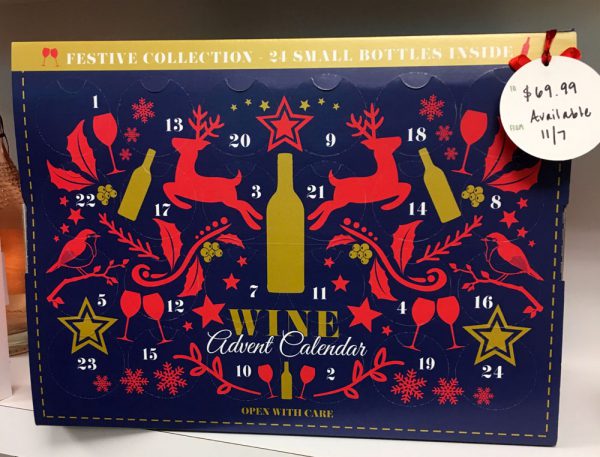 aldi wine advent calendar 1