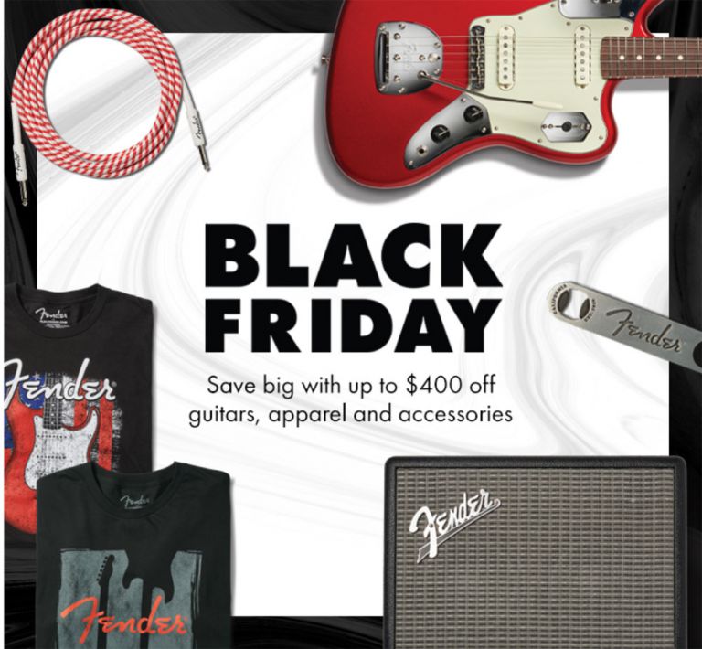 Black Friday Deals Fender music gear The Gadgeteer