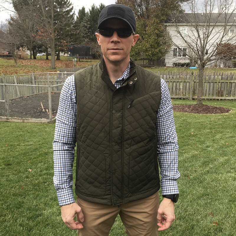 Bluffworks Horizon Quilted Vest review - The Gadgeteer