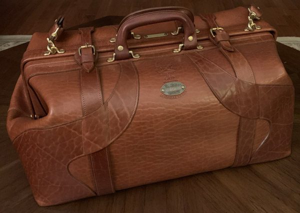 Leather Travel Grip Bag No. 5, Best & USA Made