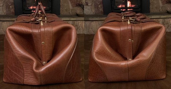 Leather Travel Grip Bag No. 5, Best & USA Made