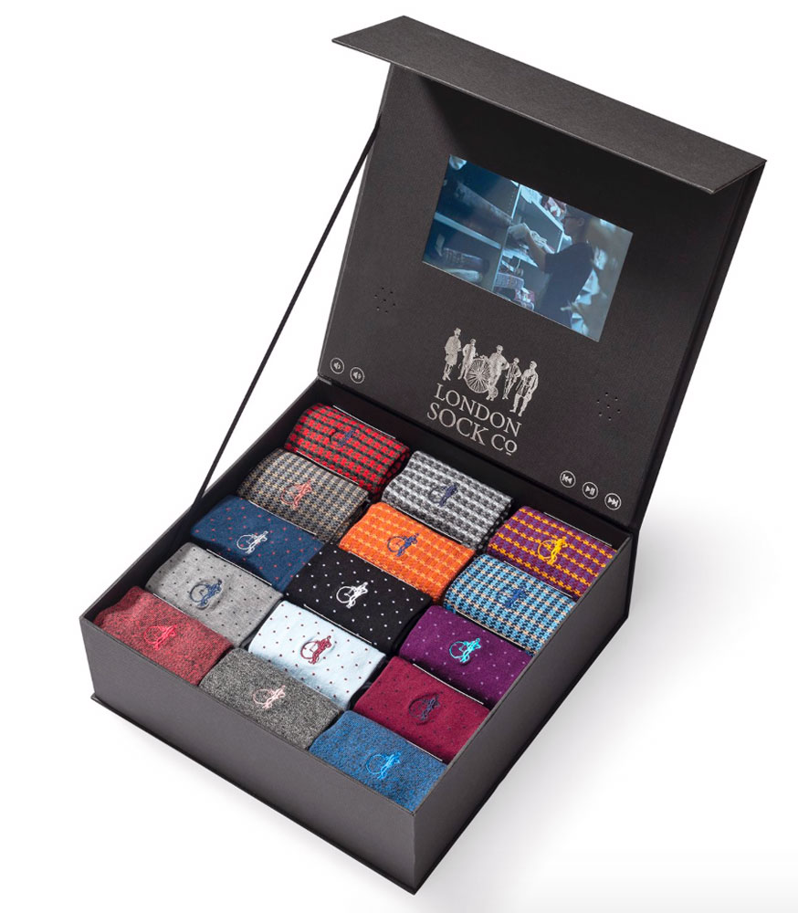 Luxury Men's Socks Gift Boxes