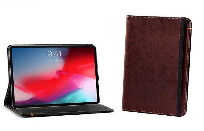 padquill oxfordleatherfolio1122ipadprocase 2