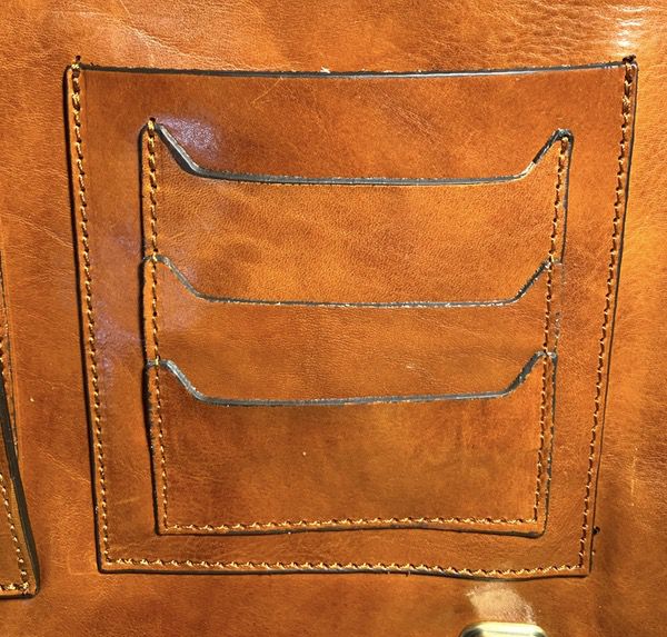 Baltic Domini Men’s Orange Leather Briefcase review - The Gadgeteer