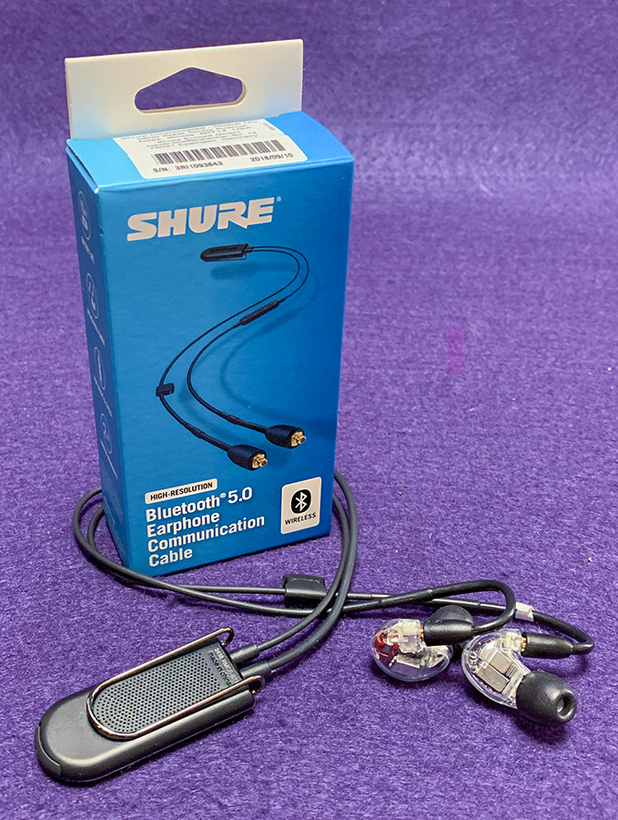 Shure RMCE-BT2 High-Resolution Bluetooth 5 Earphone Communication 