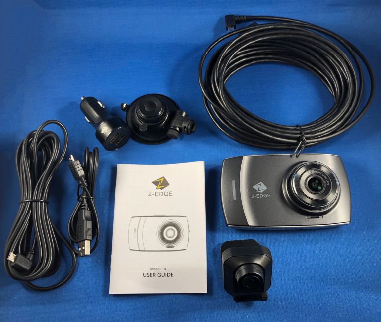 ZEdge T4 front and rear dash cam review The Gadgeteer
