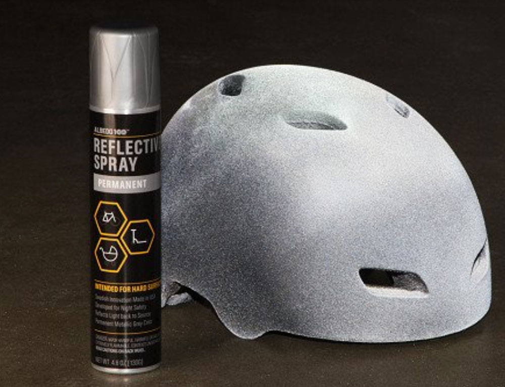 Spray On: Reflective Paint For Bikers At Night