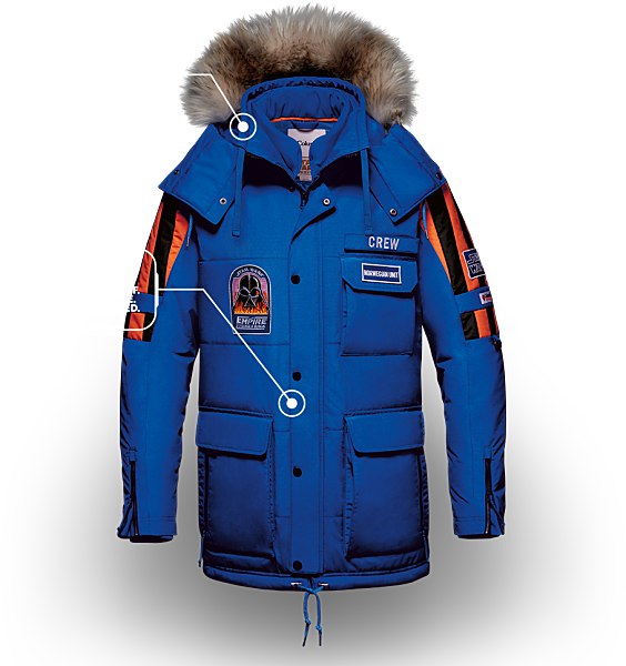 Dress like the cast crew of The Empire Strikes Back with this limited edition parka from Columbia Sportswear The Gadgeteer