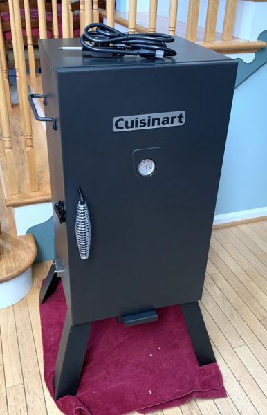 Cuisinart 30-In. Vertical Analog Electric Smoker with 548-Sq.In. Cooking  Space in Black & Reviews