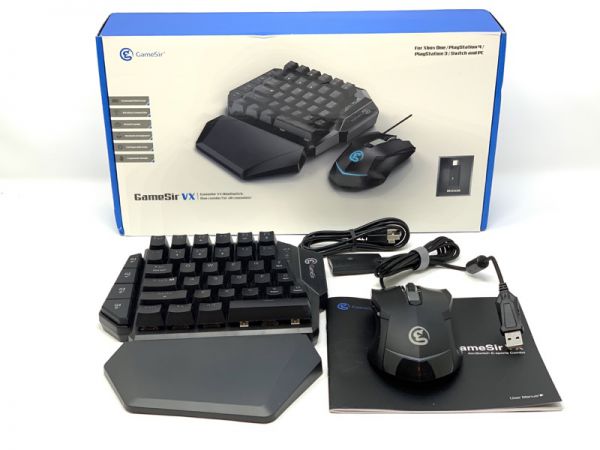 GameSir VX E-sports AimSwitch Wireless Keyboard Mouse Combo Black