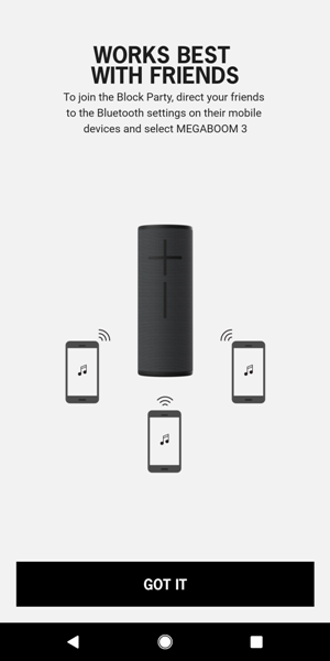 do you need the megaboom app to connect