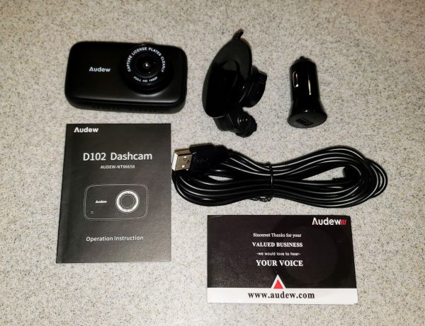 Audew HD Vehicle DVR 2 e1548007454196