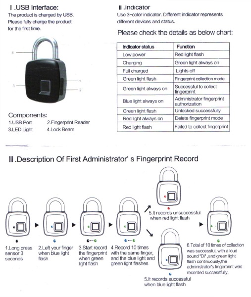 Brando Smart Fingerprint Padlock review The Gadgeteer