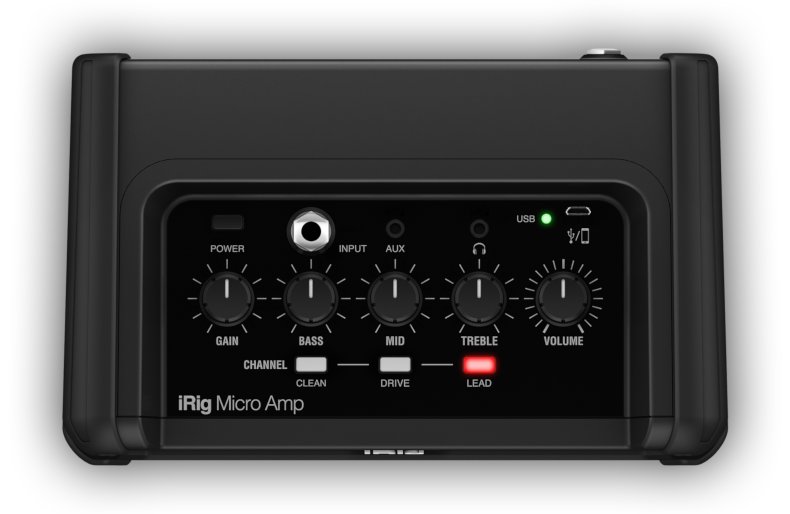 irig micro amp top image