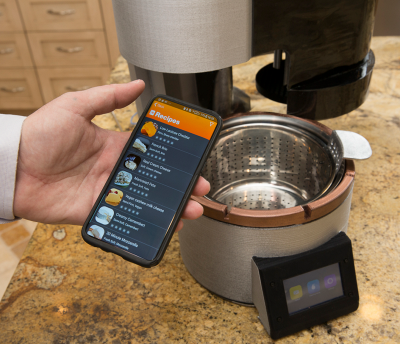 fromaggio  The World's First SMART Home Cheese Making Machine by Fromaggio