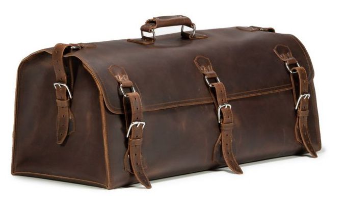 Dark Coffee Brown Beast duffle bag