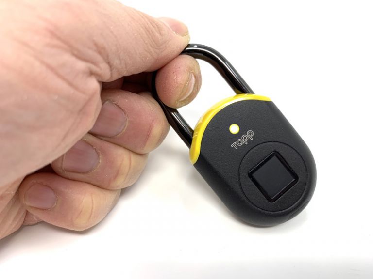 Tapplock Lite fingerprint lock review The Gadgeteer