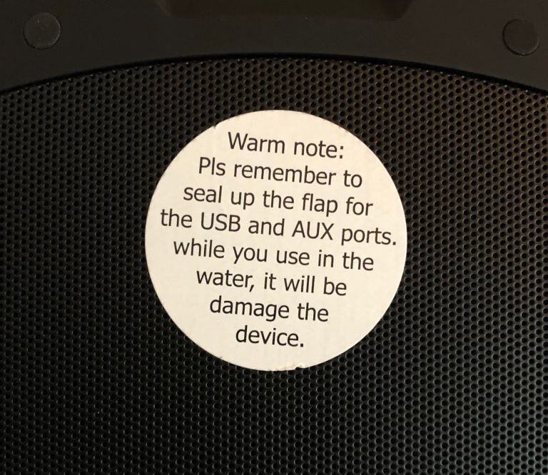 AOMAIS Go Bluetooth Speaker review The Gadgeteer