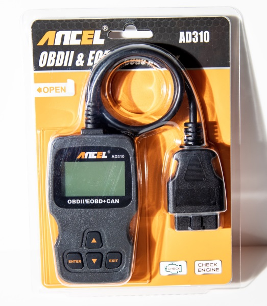 ANCEL AD310 Engine Code Reader ODB2 Car Diagnostic Scanner Turn off En