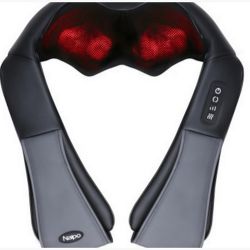 Naipo Shiatsu Kneading Massager Neck & Shoulder Massager with Heat review
