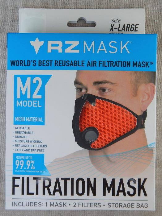 Splat Size Small/Youth/Medium Model M1 RZ Dust/Pollution Mask w/2 Laboratory Tested Filters 