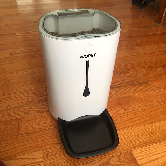 71 wopet automatic pet feeder