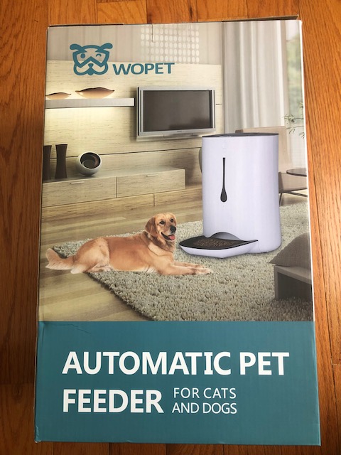 Review: WOpet Sprite Automatic Cat and Dog Feeder