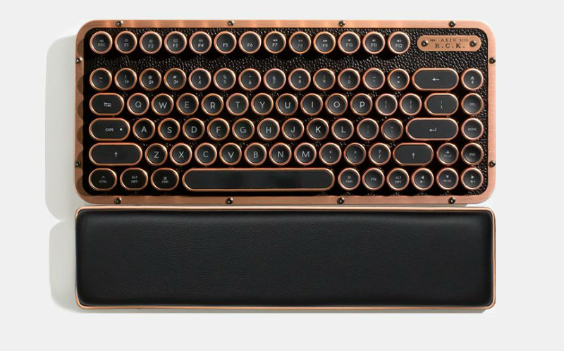 steampunk wireless keyboard