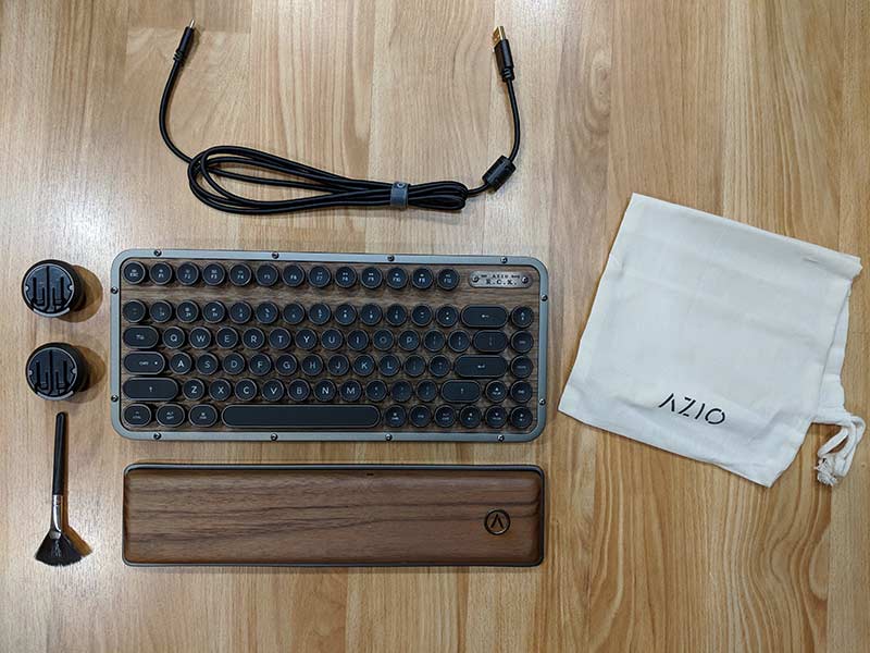 AZIO RCK Retro Compact Keyboard review - The Gadgeteer