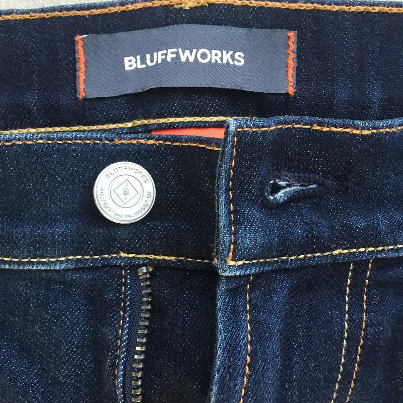 Finally, A Pair of Jeans that Work for Travel! Review of the Bluffworks  Departure Jeans - Running with Miles