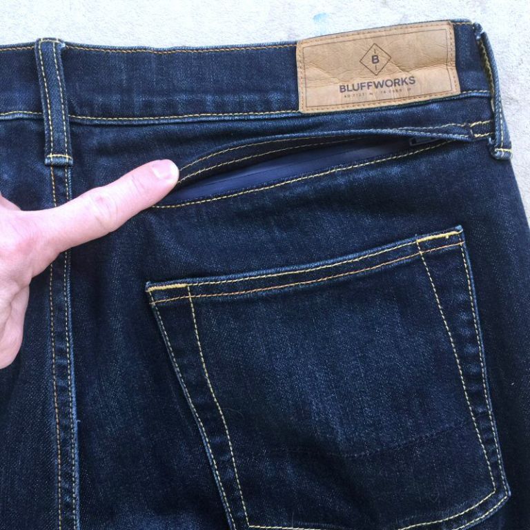 Bluffworks Departure Travel Jeans review - The Gadgeteer