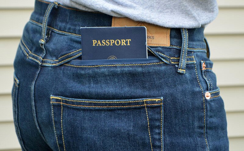 Finally, A Pair of Jeans that Work for Travel! Review of the Bluffworks  Departure Jeans - Running with Miles