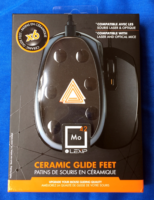 Mouse Pads Black Ceramic Glide Feet Lexip Mo42 Mouse Upgrade Kit 