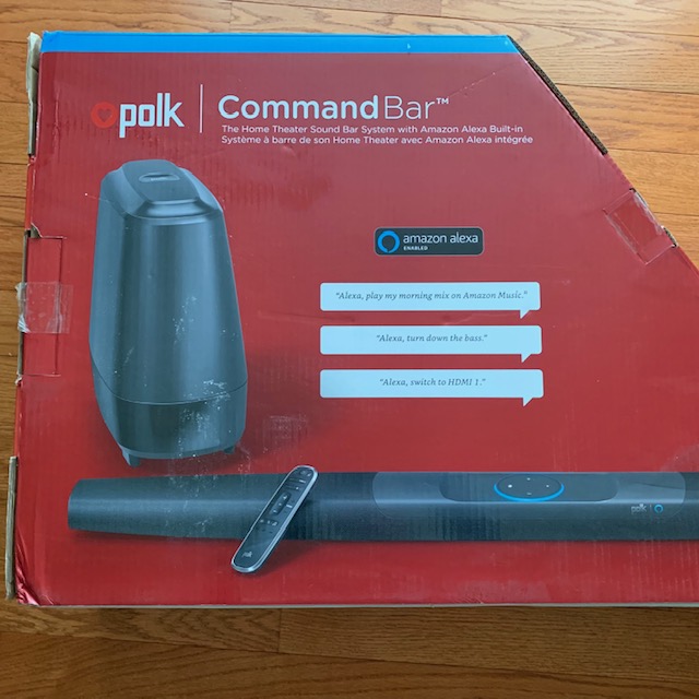 Polk Commander Soundbar 01