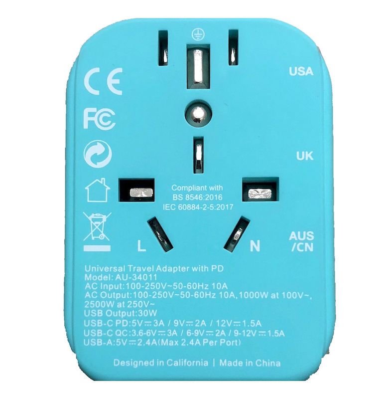Xcentz plug adapter 01
